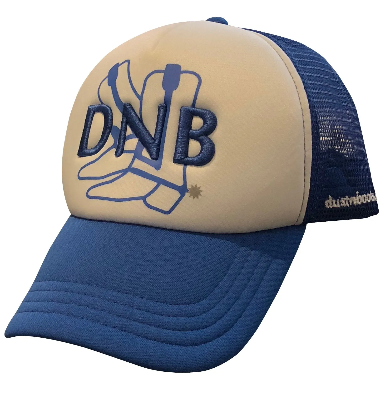 Blue Trucker Mesh Cap