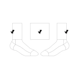 Custom White Core Sock - Google