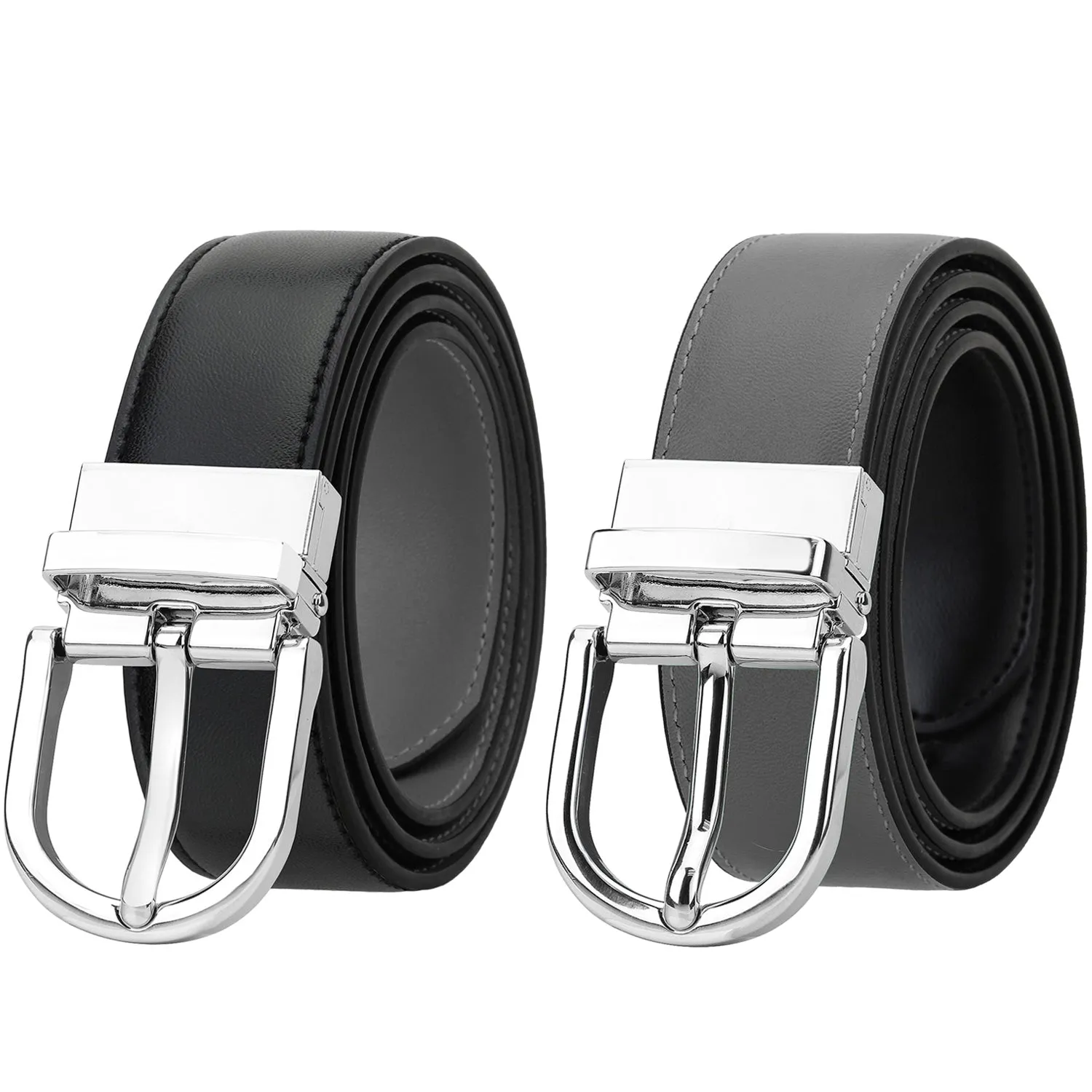 Falari Women Reversible Genuine Leather Belt