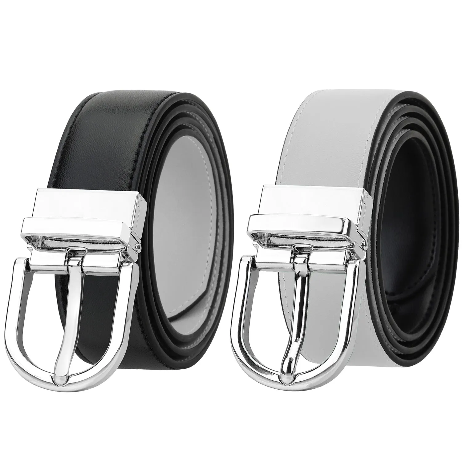 Falari Women Reversible Genuine Leather Belt