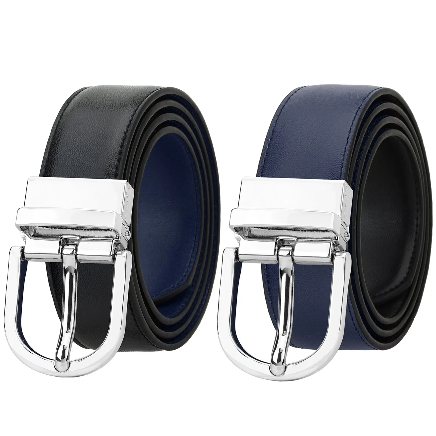 Falari Women Reversible Genuine Leather Belt