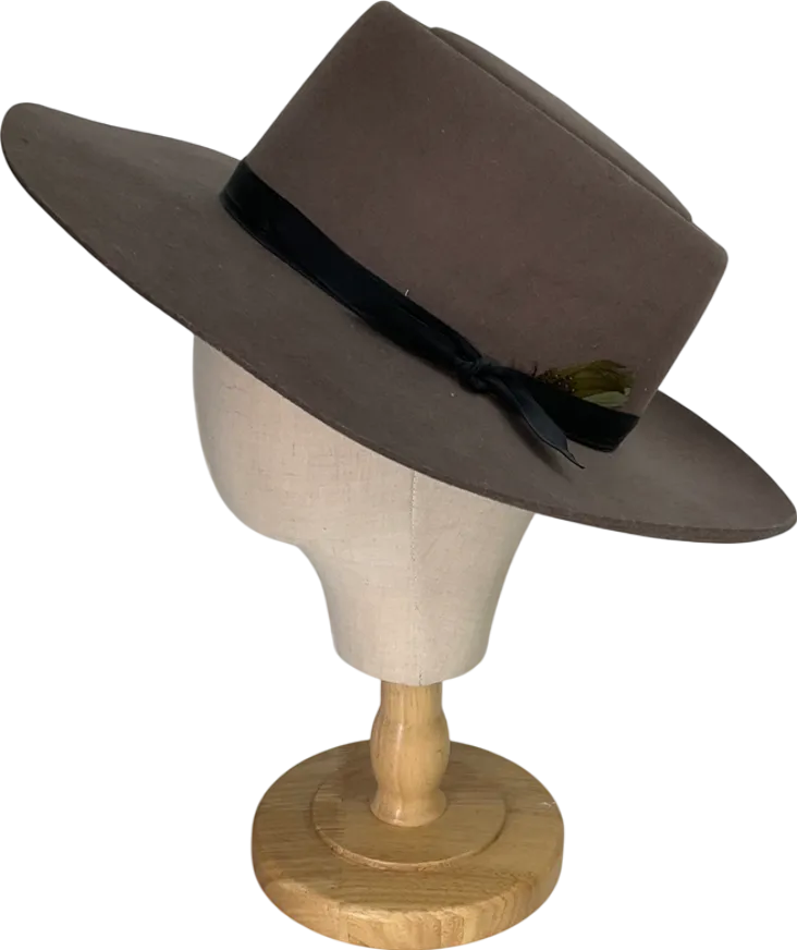 Goorin Bros Brown Colonel Pierce Hat UK L