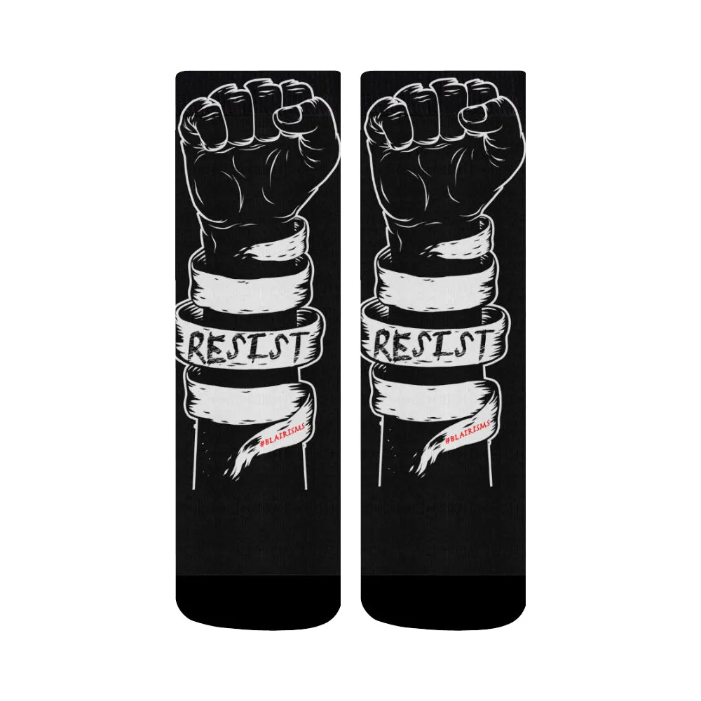RESIST FIST CREW SOCKS
