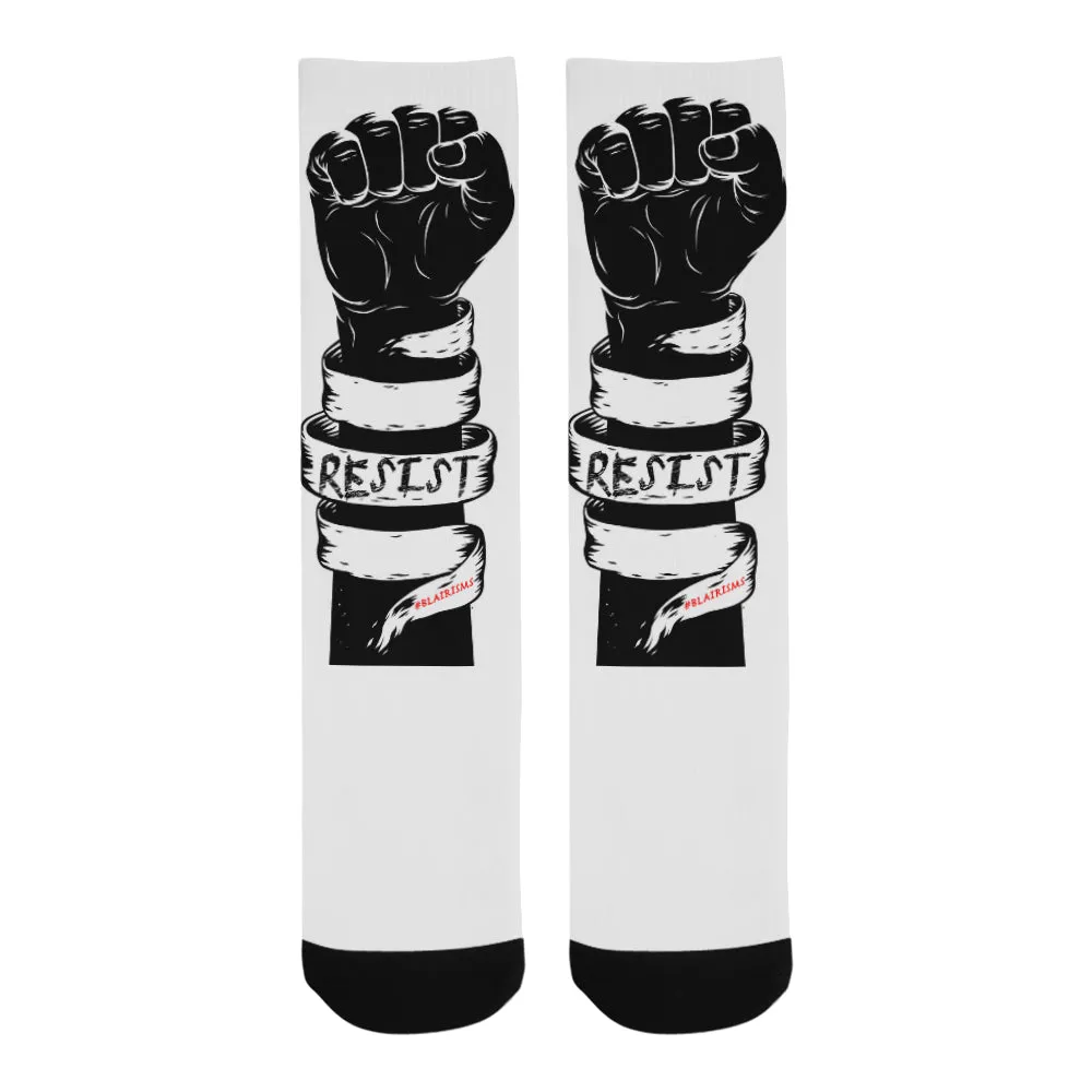 RESIST FIST CREW SOCKS