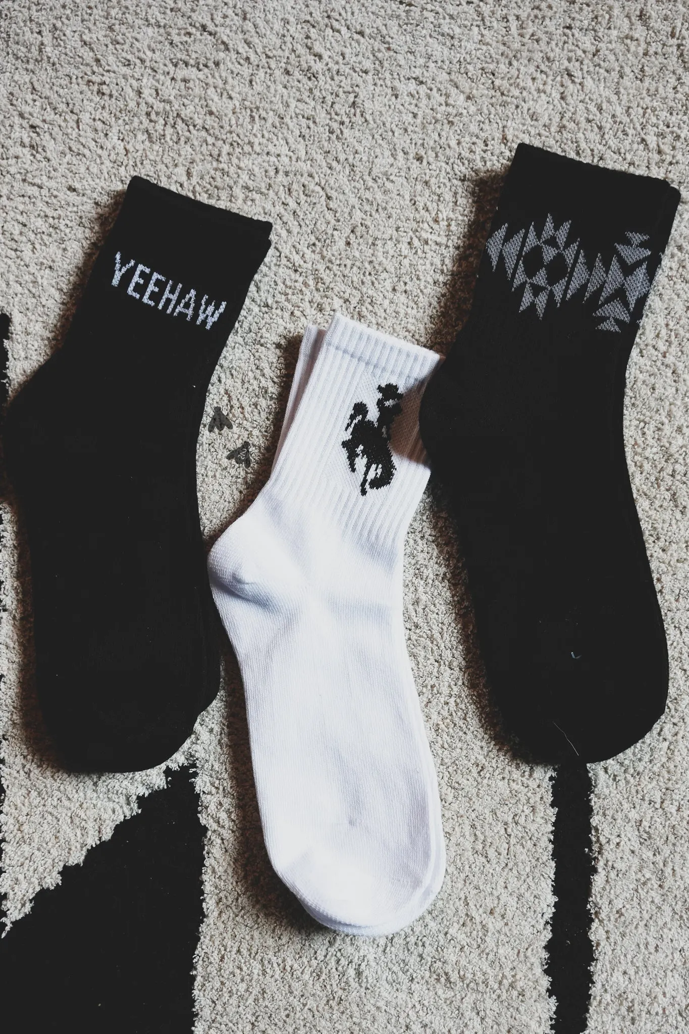 SOCK EM SILLY *MONOCHROME