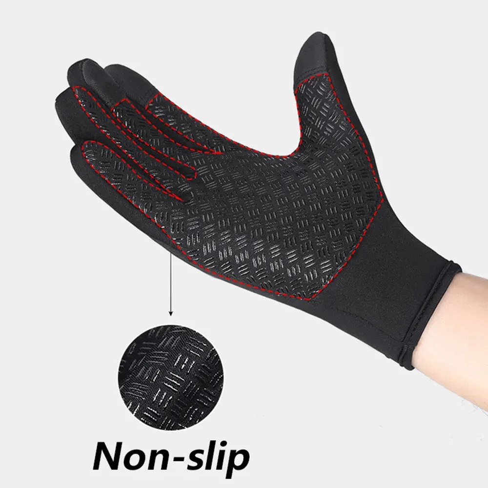Touchscreen Warm Gloves – Waterproof & Windproof Winter Gloves for Cycling, Driving, Motorcycle, and Outdoor Activities