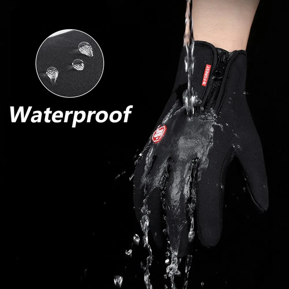Touchscreen Warm Gloves – Waterproof & Windproof Winter Gloves for Cycling, Driving, Motorcycle, and Outdoor Activities