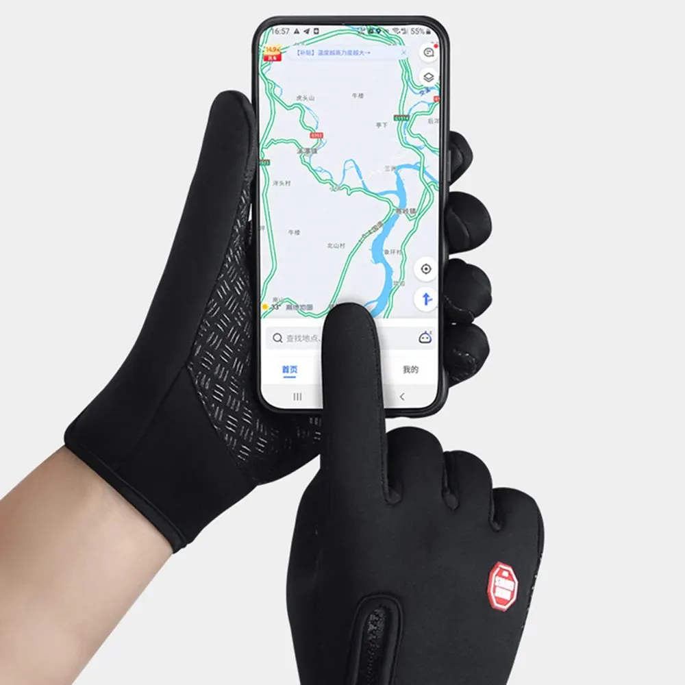 Touchscreen Warm Gloves – Waterproof & Windproof Winter Gloves for Cycling, Driving, Motorcycle, and Outdoor Activities