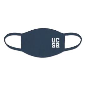 UCSB Mask - Heather Navy [discontinued]